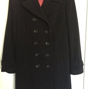 DKNY Wool Blend Women's Trench Coat